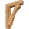 Ekena Millwork Balboa Craftsman Rough Sawn Bracket w/ Offset Brace, Western Red Cedar, 8"W x 36"D x 44"H BKT0806X36X44BOA04RWR - alternate 1
